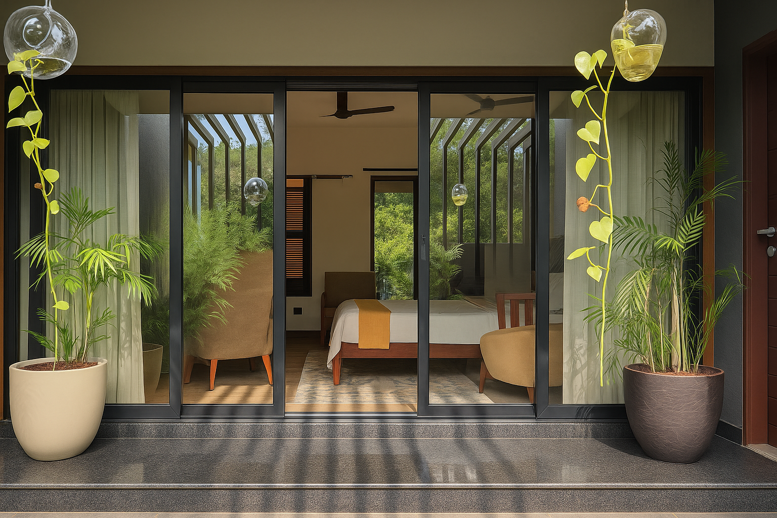 aluminium window interior designers in calicut new